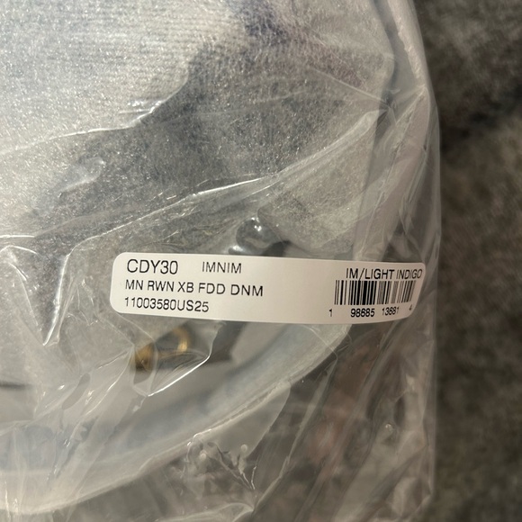 Mini Rowan Crossbody Bag In Loved Denim With Charms - Picture 4 of 4